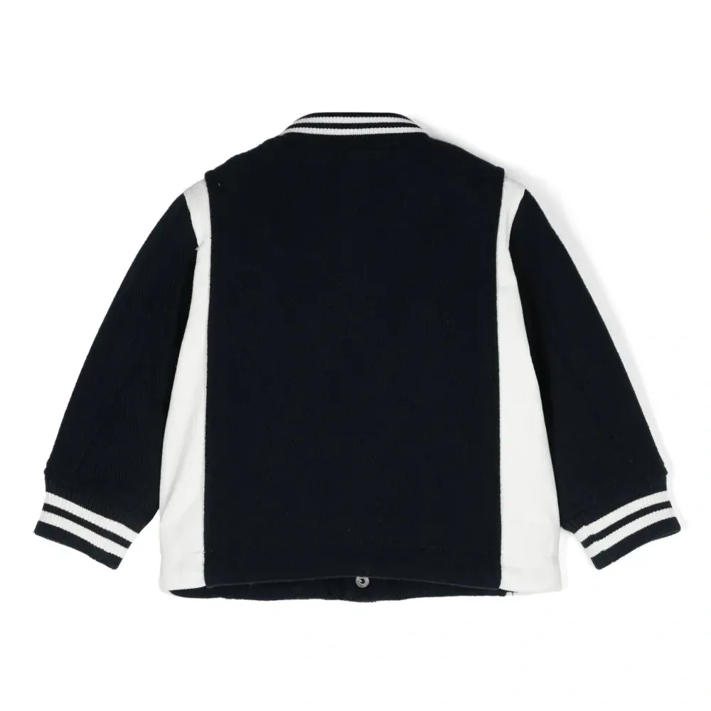 Бомбер в стиле колор-блок