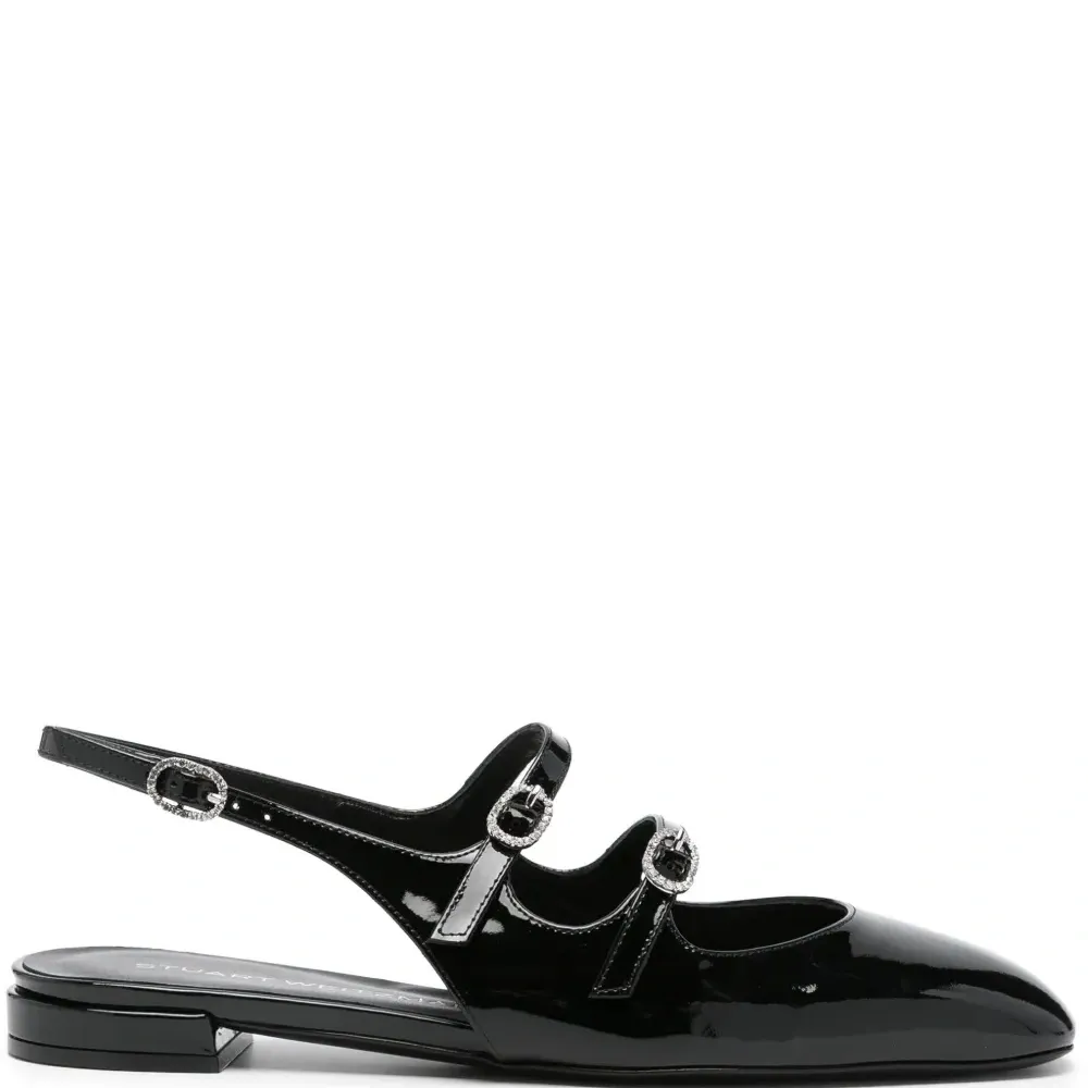 Балетки Claris с ремешком на пятке