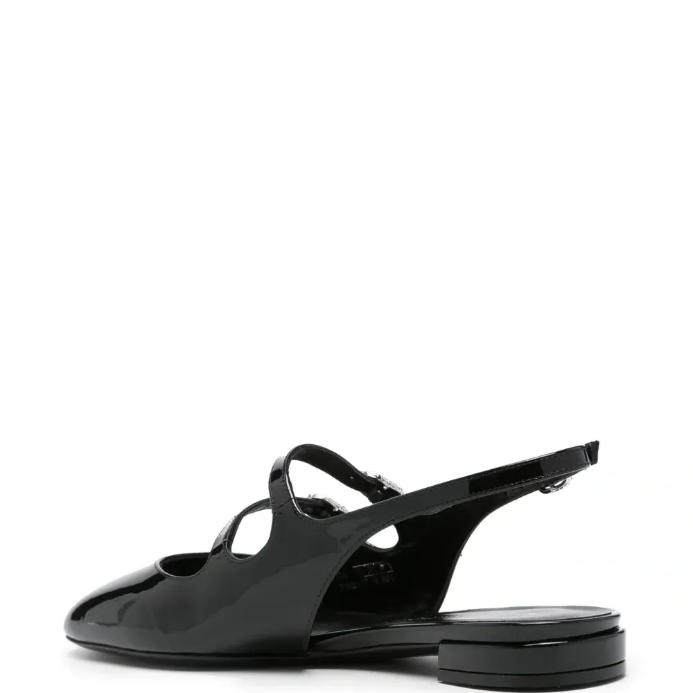 Балетки Claris с ремешком на пятке