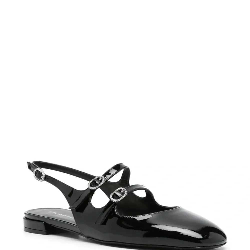 Балетки Claris с ремешком на пятке