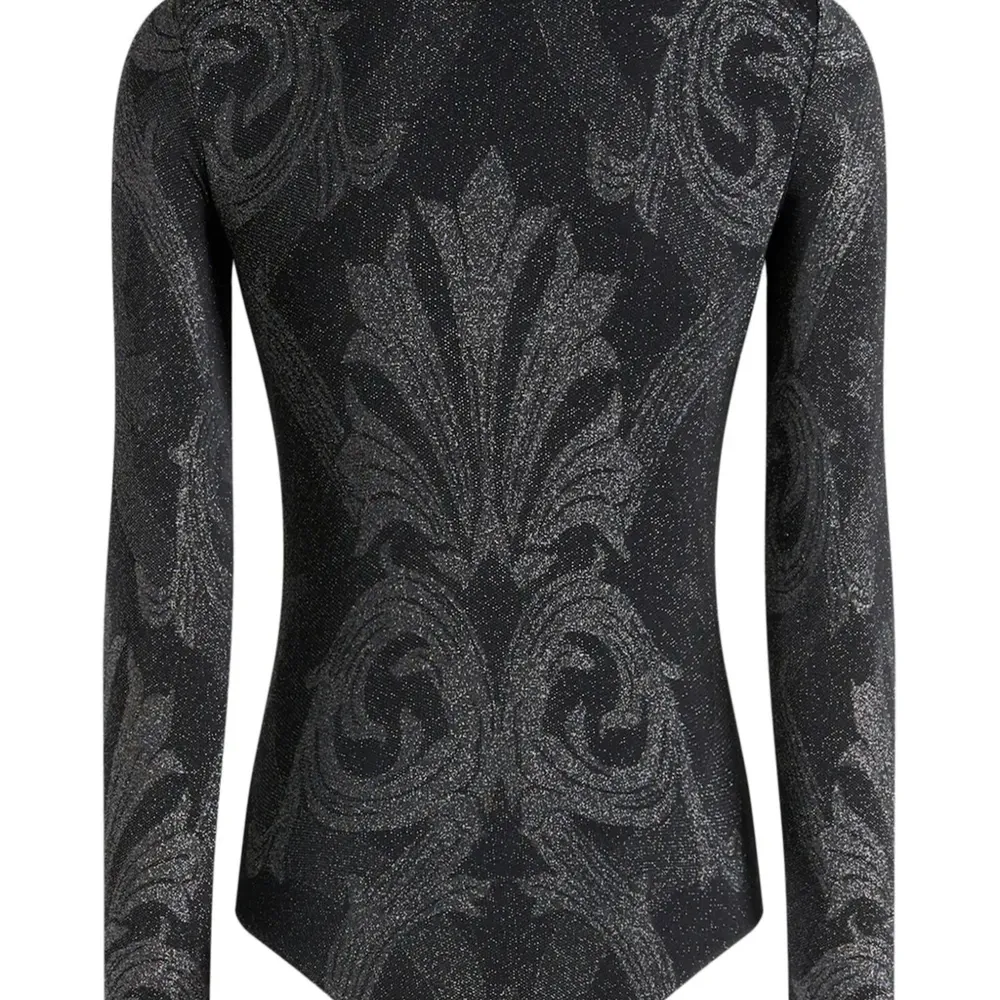 боди с эффектом металлик