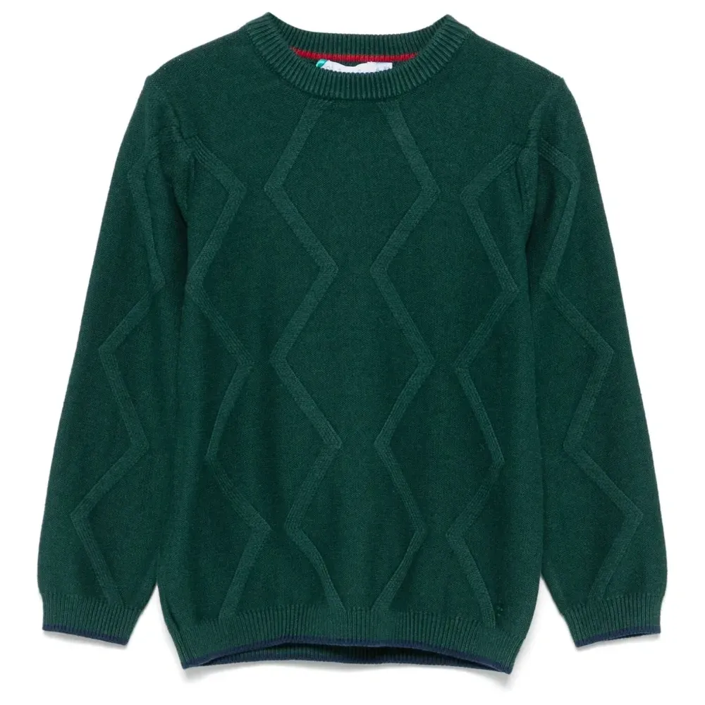 Свитер с тиснением