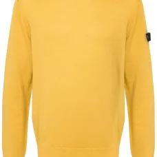 Свитер с нашивкой-логотипом