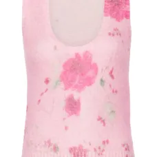 Топ с принтом