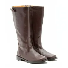 Сапоги на плоской подошве