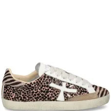 Кроссовки с леопардовым принтом