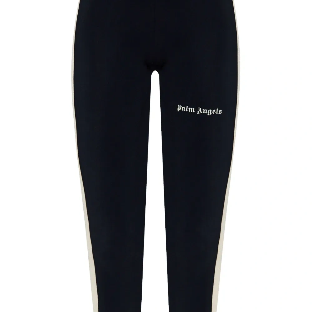 Укороченные легинсы с логотипом