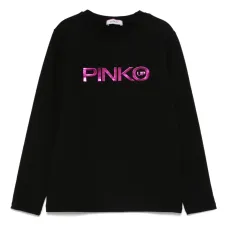 Футболка с логотипом металлик Футболка с логотипом металлик