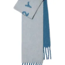 Двусторонний шарф с логотипом Двусторонний шарф с логотипом