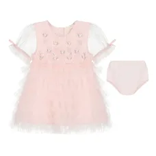 Декорированное платье из тюля