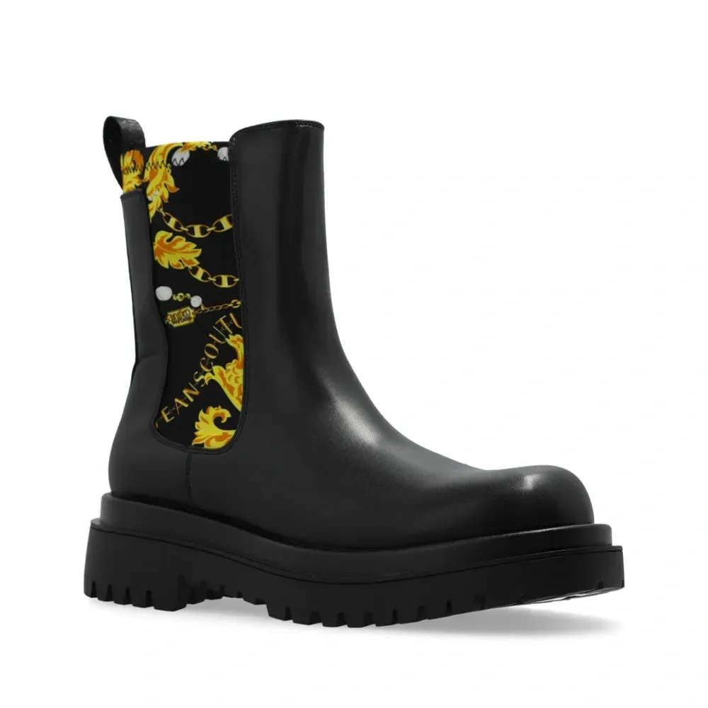 Ботинки с принтом Chain Couture Ботинки с принтом Chain Couture