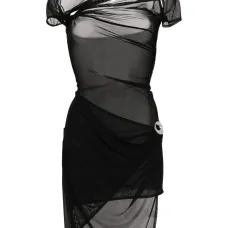 Платье асимметричного кроя