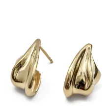 Серьги в форме волн Серьги в форме волн