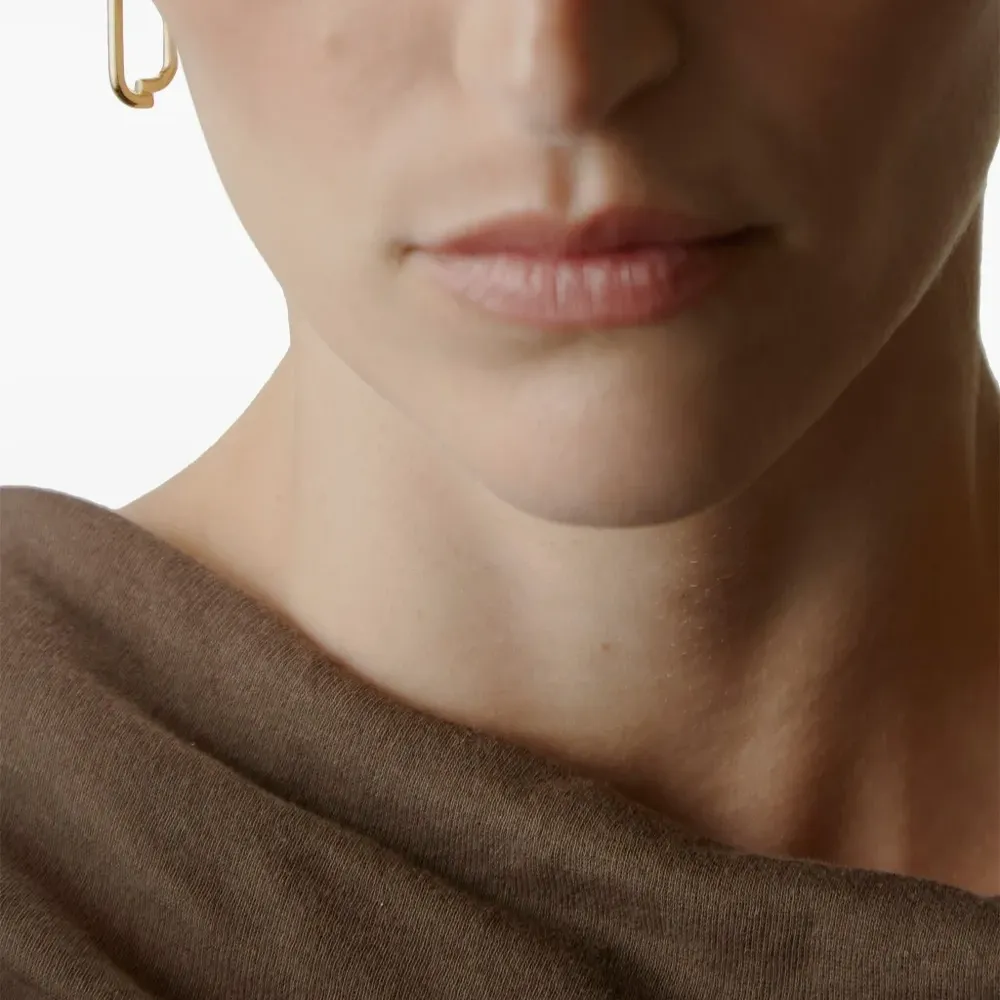 Серьги-кольца Chaos