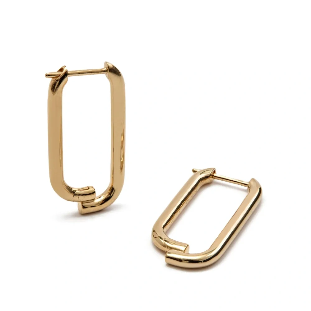 Серьги-кольца Chaos