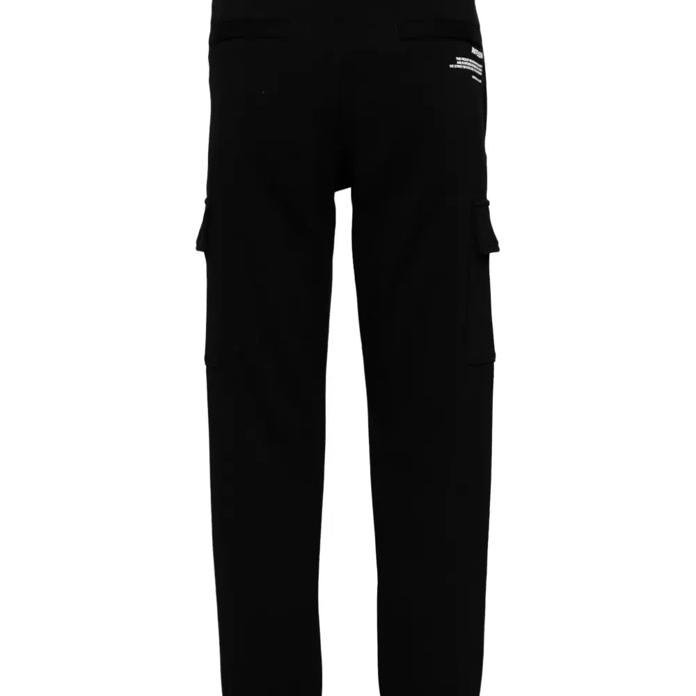 Спортивные брюки карго с нашивкой-логотипом