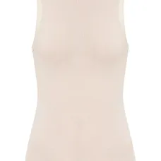 Топ с нашивкой-логотипом