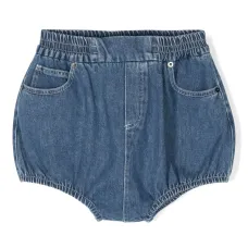 Шорты с вышитым логотипом