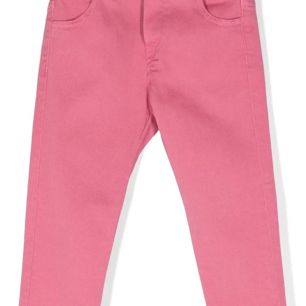 Брюки с узором зигзаг