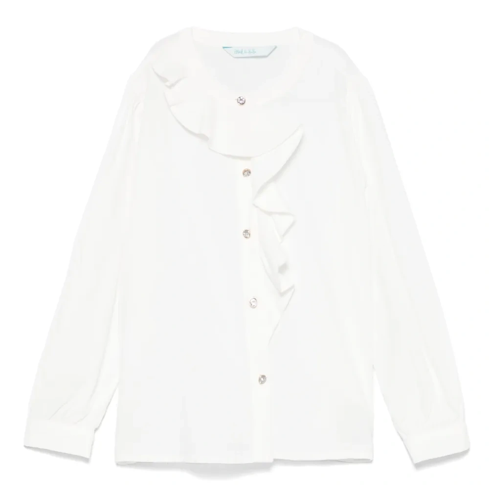 Рубашка с оборками