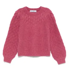 Свитер с объемными плечами