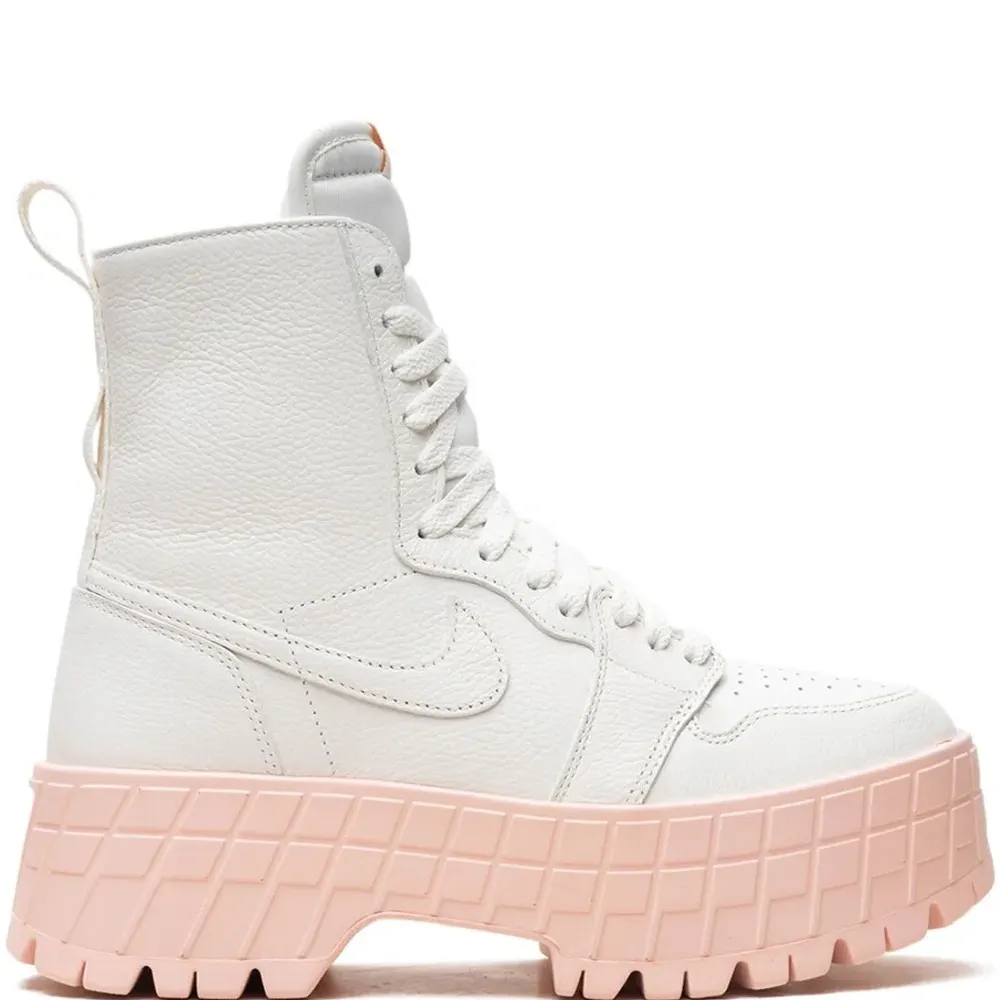 Кроссовки Air Jordan 1 Brooklyn White/Pink Кроссовки Air Jordan 1 Brooklyn White/Pink