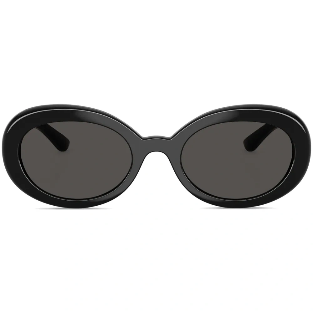 Солнцезащитные очки в овальной оправе