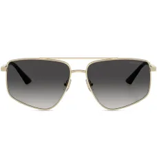 Солнцезащитные очки в геометричной оправе