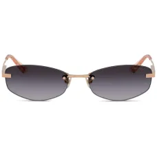 Солнцезащитные очки в овальной оправе