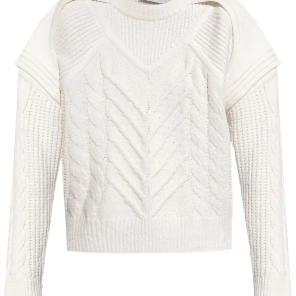 Джемпер фактурной вязки