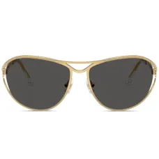 Солнцезащитные очки в круглой оправе