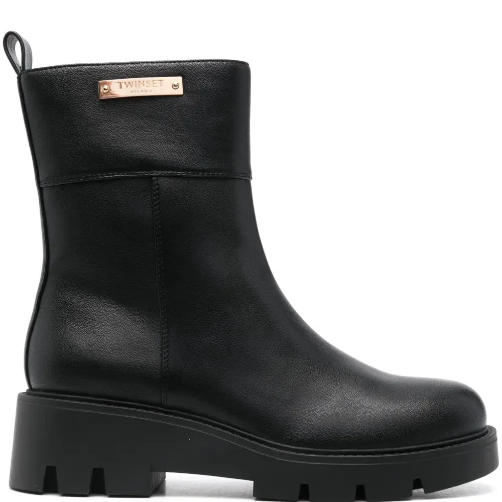 Ботинки с логотипом Ботинки с логотипом