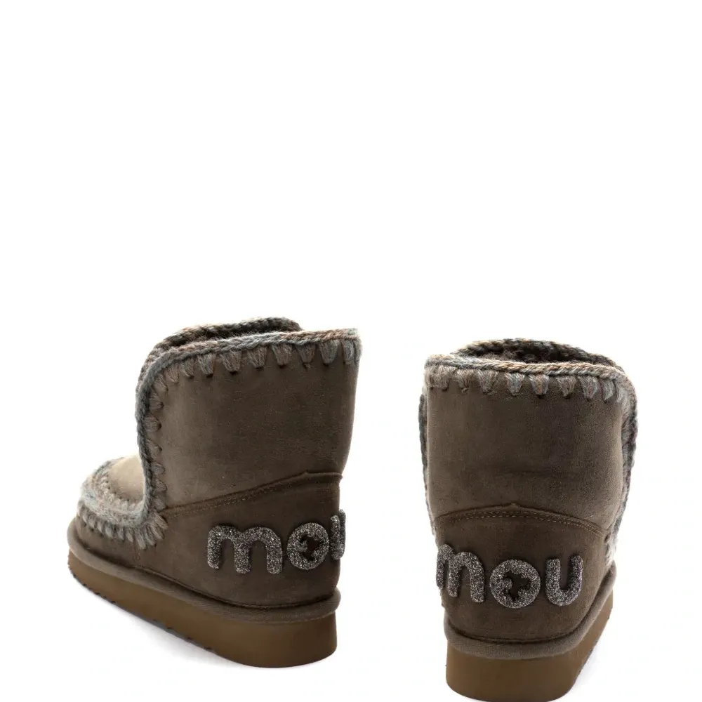 Ботинки Eskimo 18 с блестками и логотипом Ботинки Eskimo 18 с блестками и логотипом