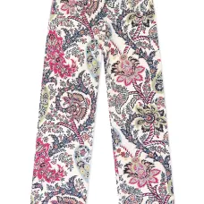 Брюки с принтом пейсли