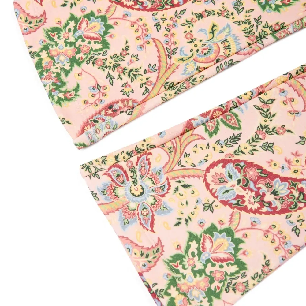 Брюки с принтом пейсли