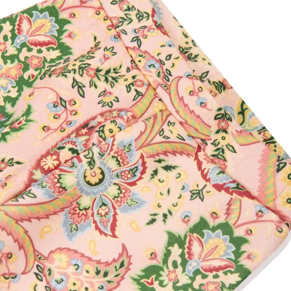 Брюки с принтом пейсли