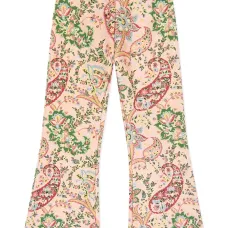 Брюки с принтом пейсли