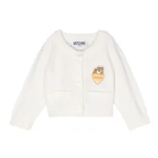 Кардиган с нашивкой-логотипом