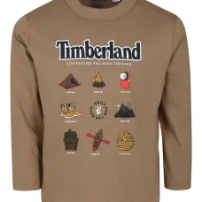 Футболка с длинными рукавами и графичным принтом