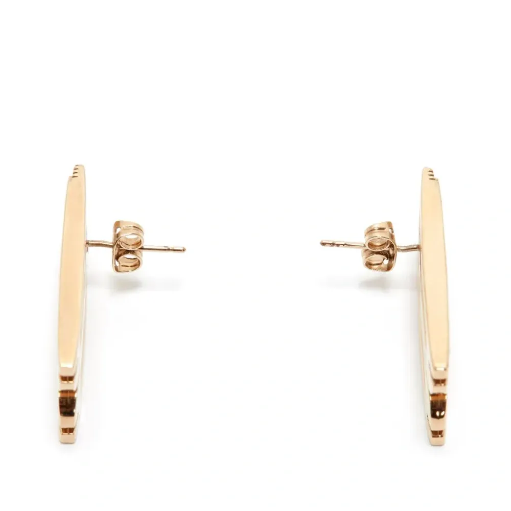 Серьги-гвоздики Frame