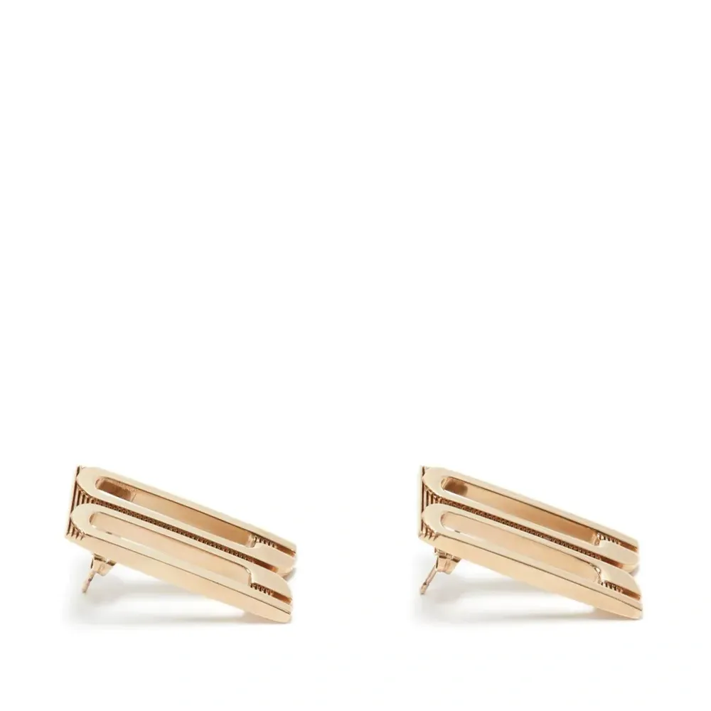 Серьги-гвоздики Frame