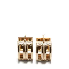 Серьги-кольца Frame