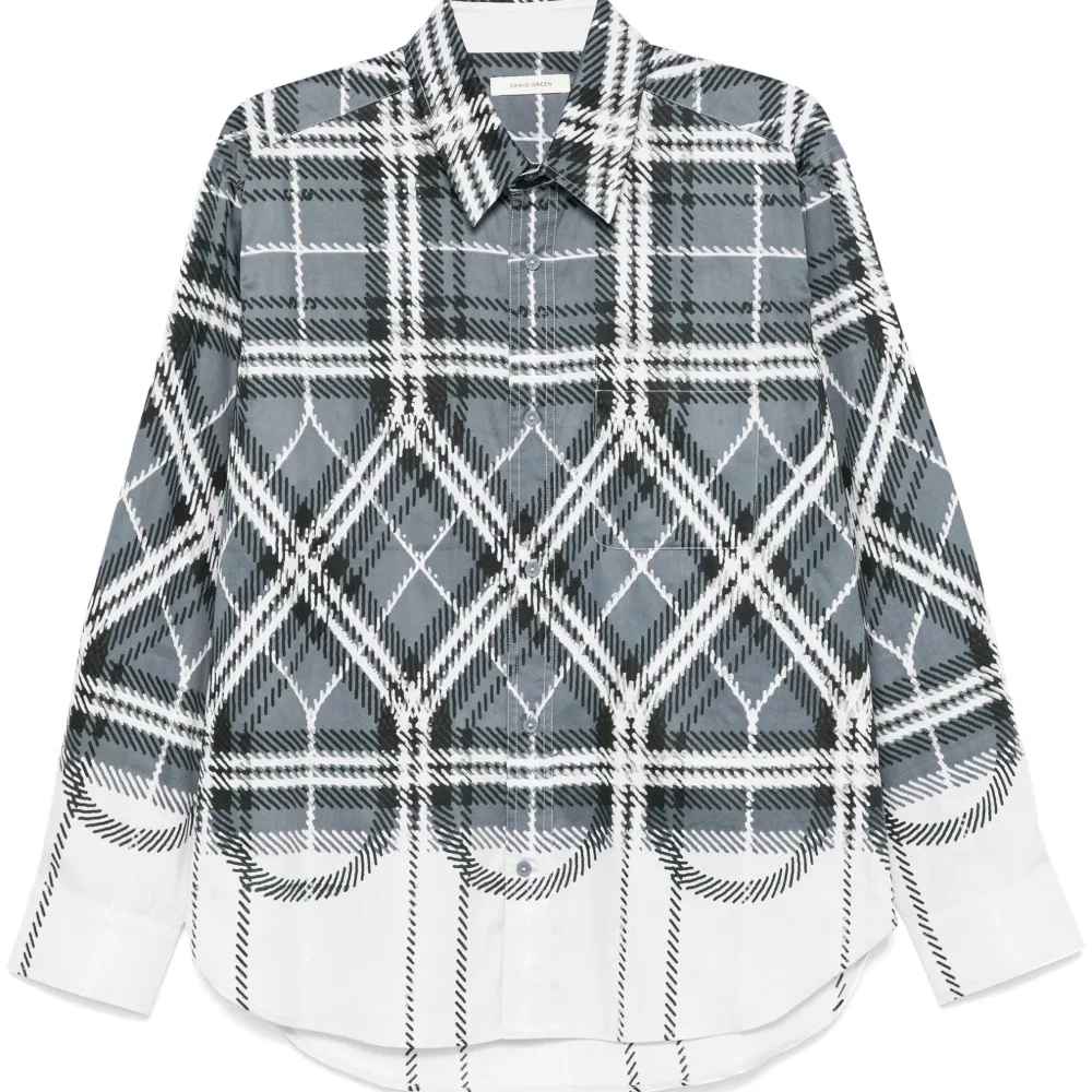 Рубашка в клетку