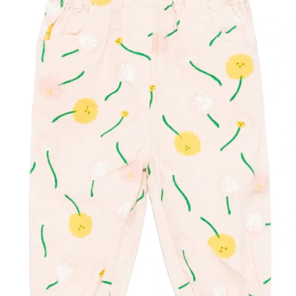 Комплект из топа и брюк с принтом