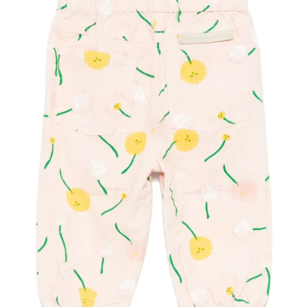 Комплект из топа и брюк с принтом