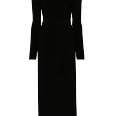 Платье макси с U-образным вырезом