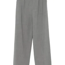 Меланжевые брюки палаццо