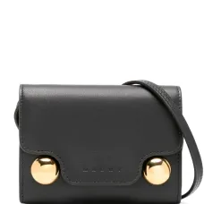 кошелек с тисненым логотипом