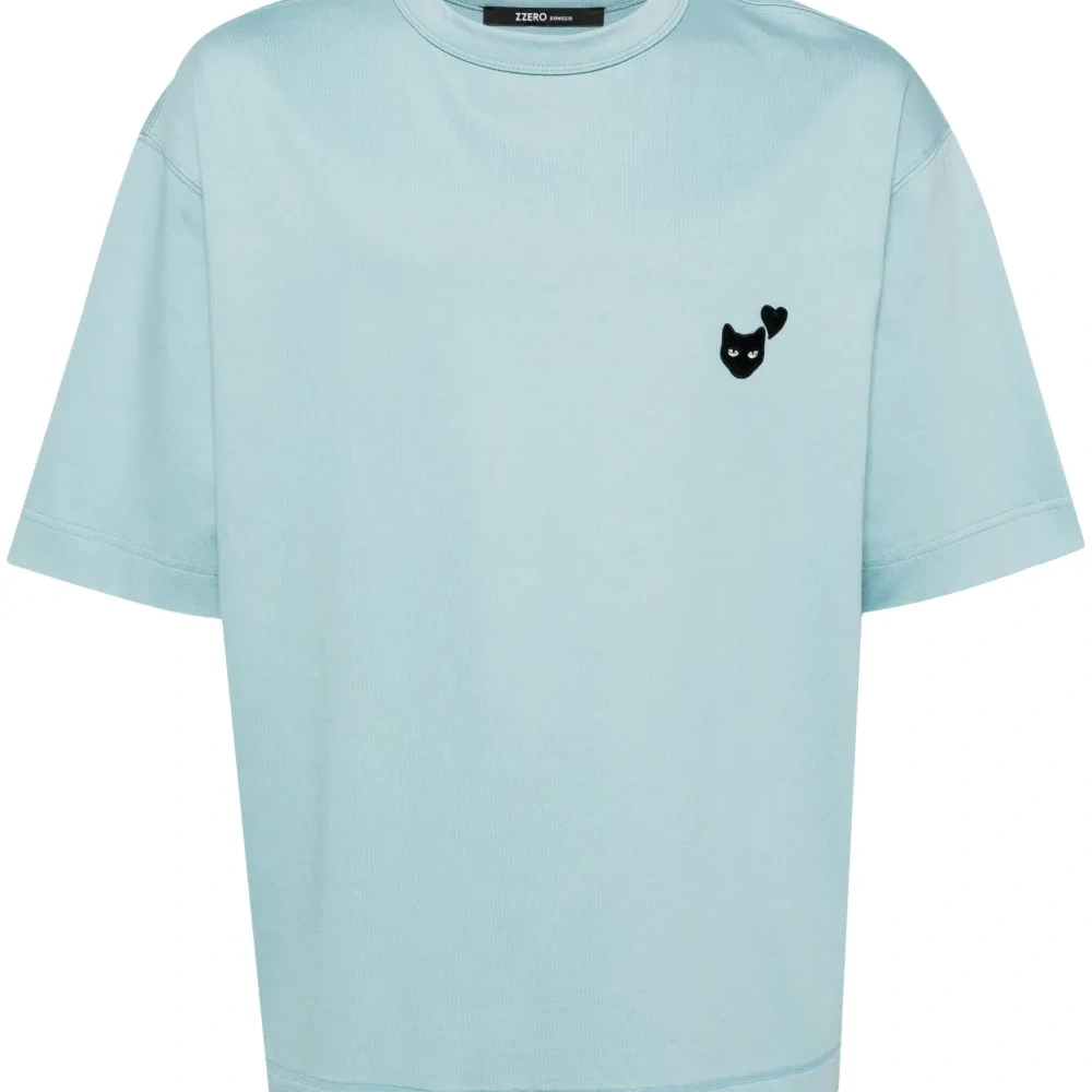 Футболка с круглым вырезом