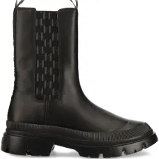 Кожаные ботинки